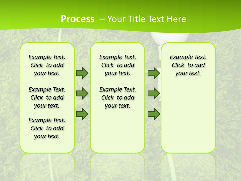 A Light Bulb On The Grass Powerpoint Template PowerPoint Template