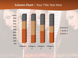 A Beautiful Woman With Long Hair Powerpoint Presentation PowerPoint Template