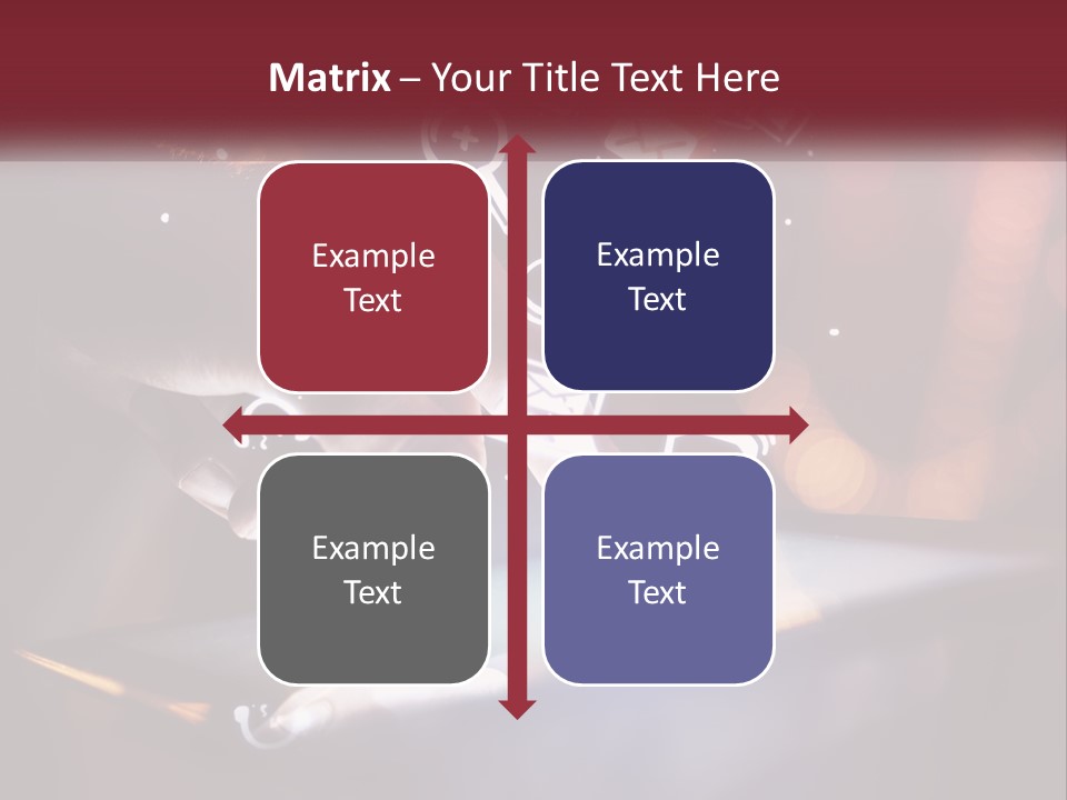 A Person Using A Tablet With Icons Coming Out Of It PowerPoint Template
