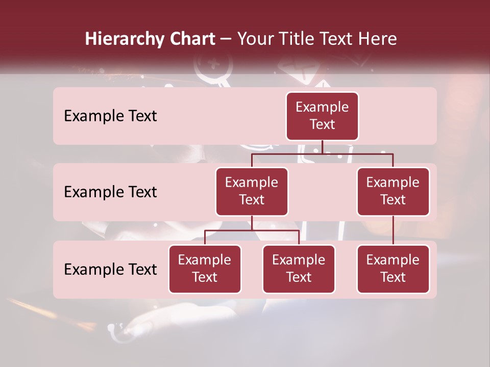 A Person Using A Tablet With Icons Coming Out Of It PowerPoint Template