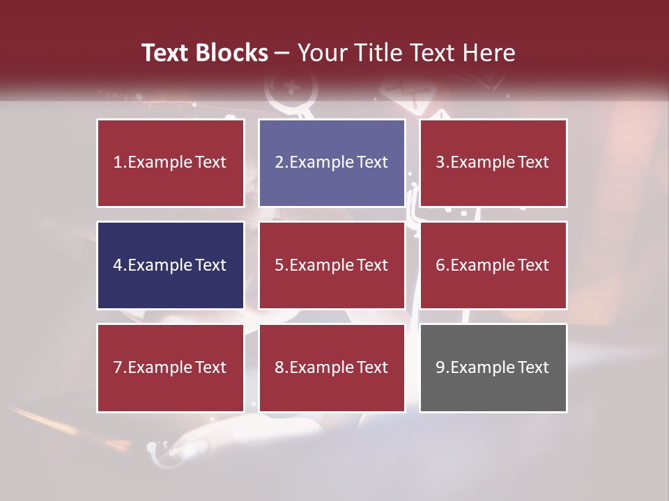 A Person Using A Tablet With Icons Coming Out Of It PowerPoint Template