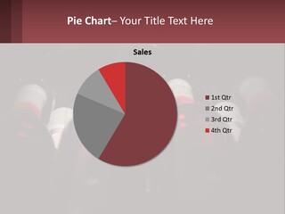 A Bunch Of Wine Bottles Sitting In A Row PowerPoint Template