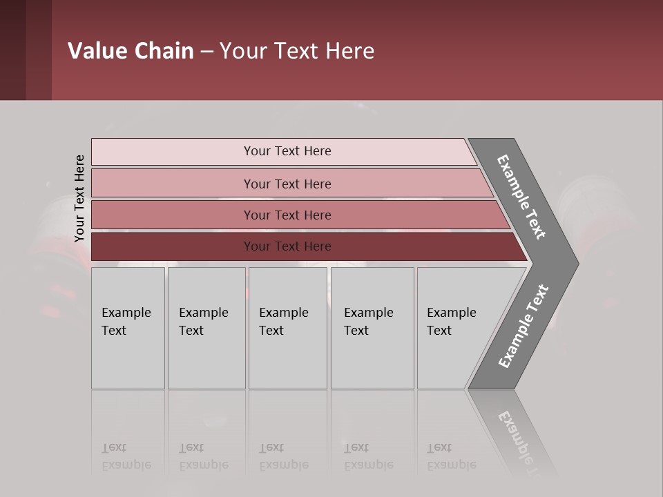 A Bunch Of Wine Bottles Sitting In A Row PowerPoint Template