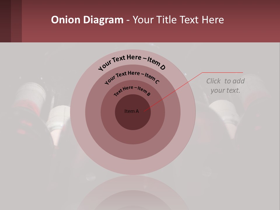 A Bunch Of Wine Bottles Sitting In A Row PowerPoint Template