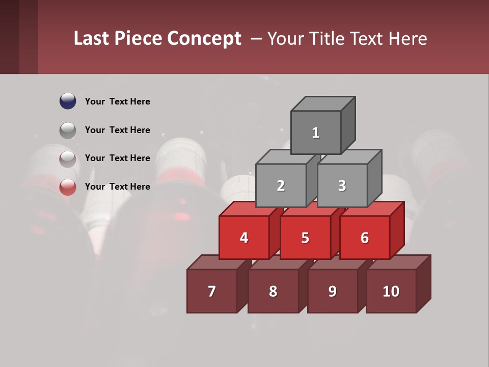 A Bunch Of Wine Bottles Sitting In A Row PowerPoint Template