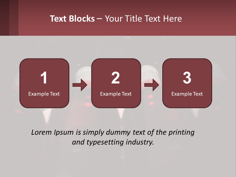 A Bunch Of Wine Bottles Sitting In A Row PowerPoint Template