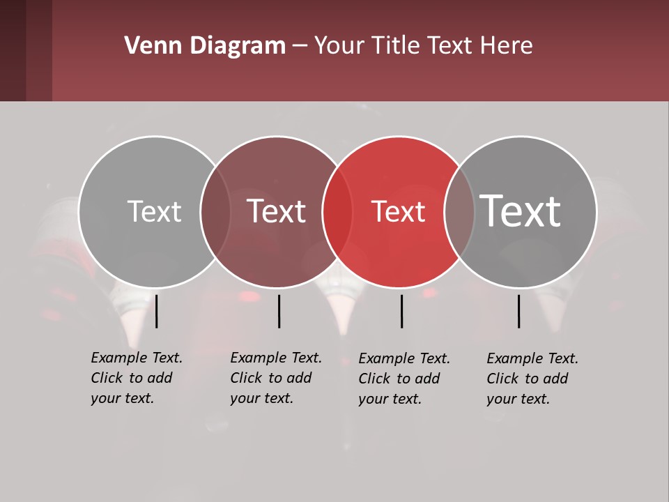 A Bunch Of Wine Bottles Sitting In A Row PowerPoint Template