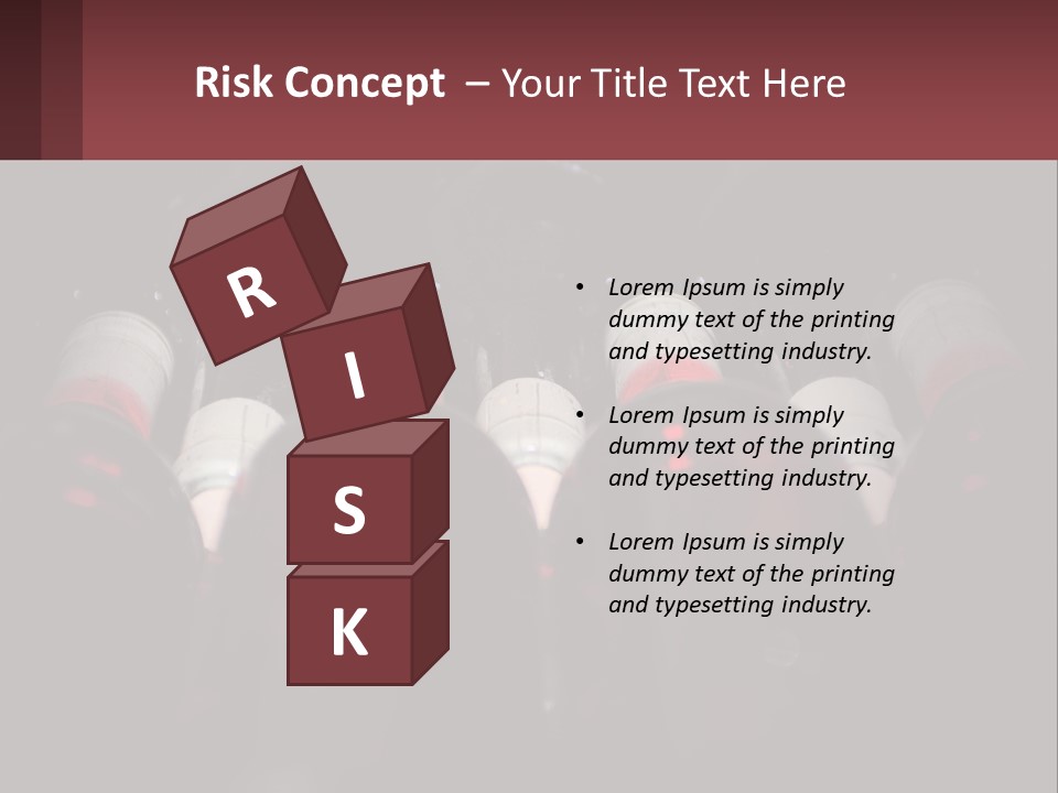 A Bunch Of Wine Bottles Sitting In A Row PowerPoint Template