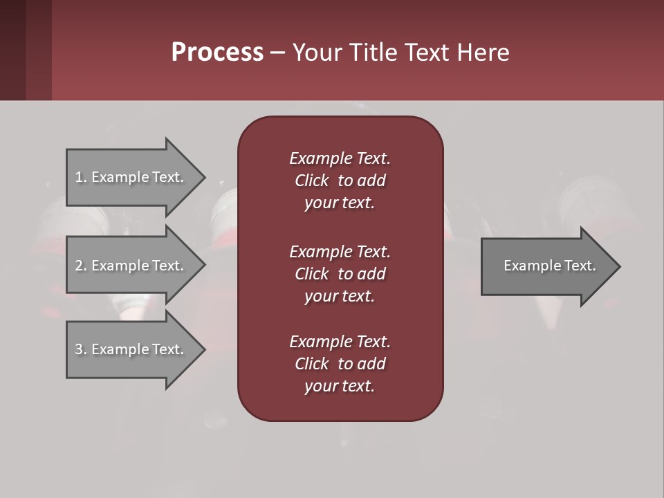 A Bunch Of Wine Bottles Sitting In A Row PowerPoint Template