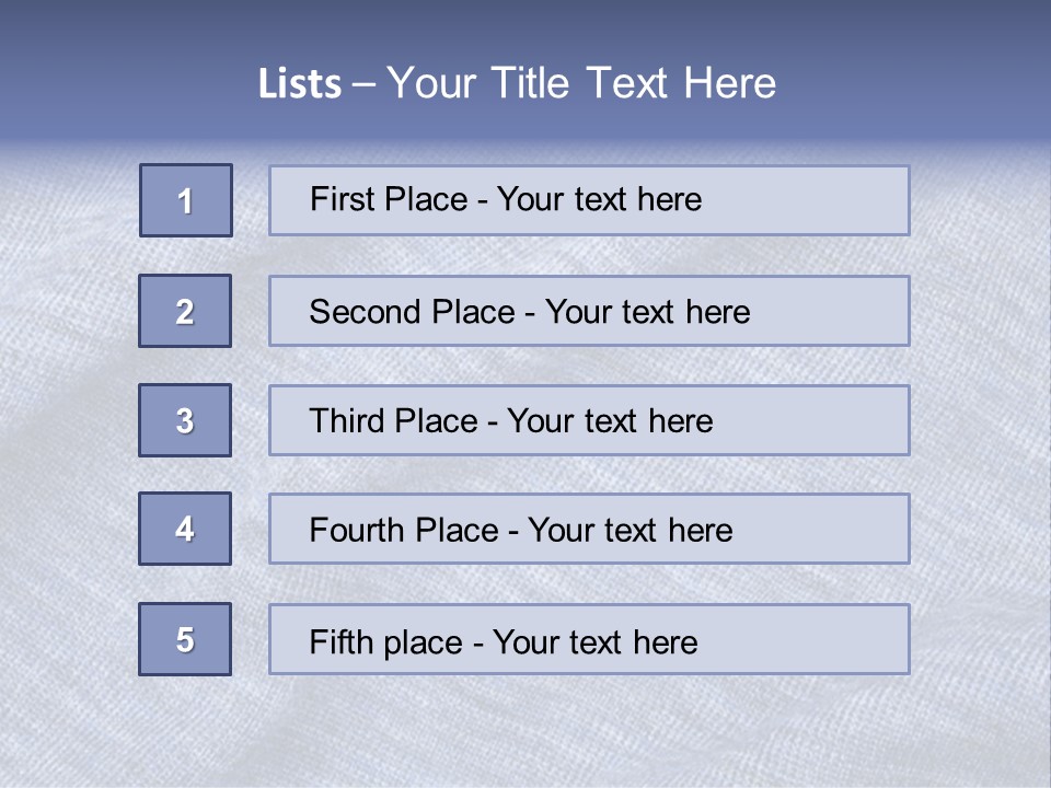 A Blue Textured Fabric Powerpoint Presentation PowerPoint Template