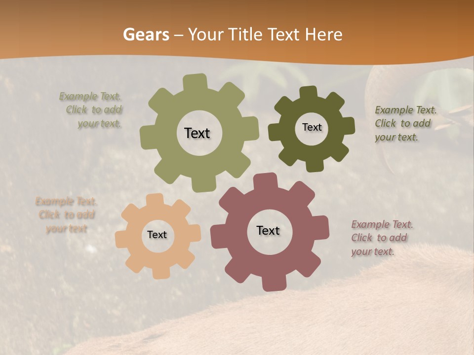 A Goat Standing On Top Of A Pile Of Rocks PowerPoint Template