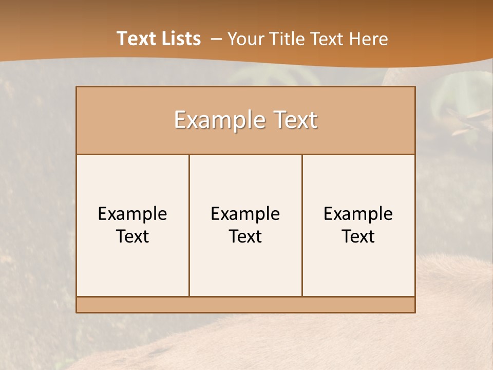 A Goat Standing On Top Of A Pile Of Rocks PowerPoint Template