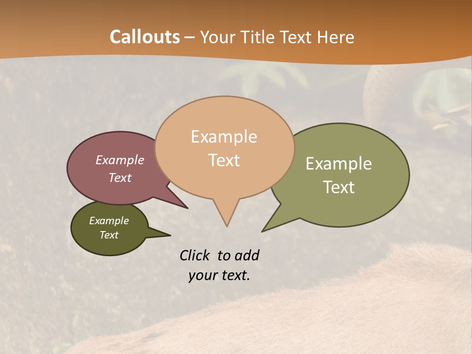 A Goat Standing On Top Of A Pile Of Rocks PowerPoint Template