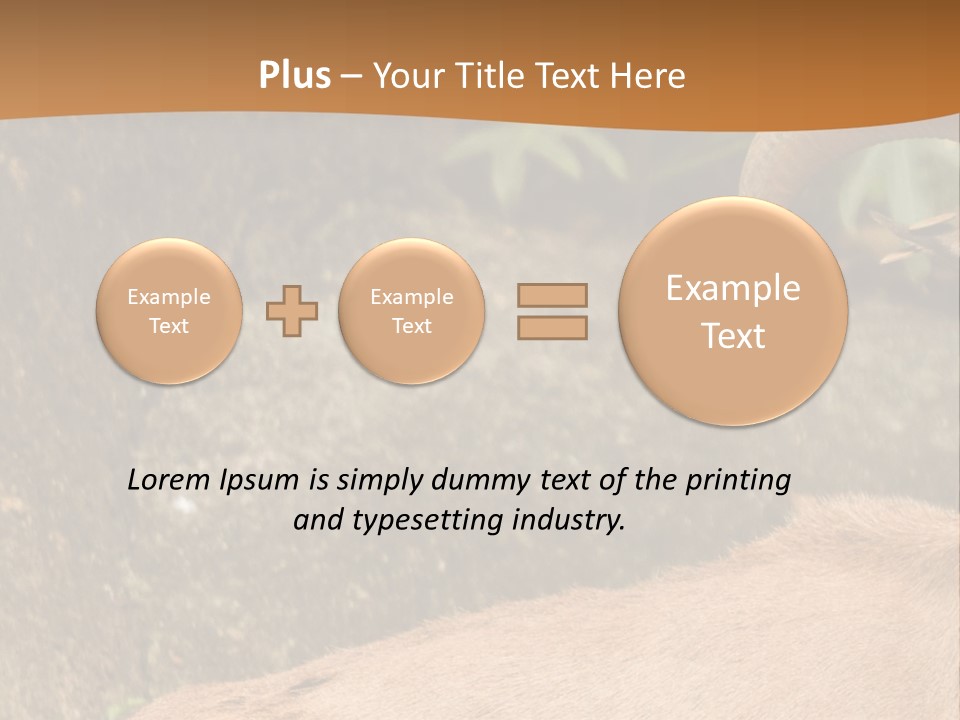 A Goat Standing On Top Of A Pile Of Rocks PowerPoint Template