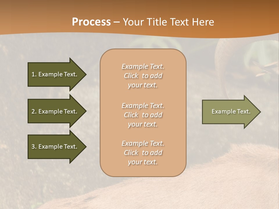 A Goat Standing On Top Of A Pile Of Rocks PowerPoint Template