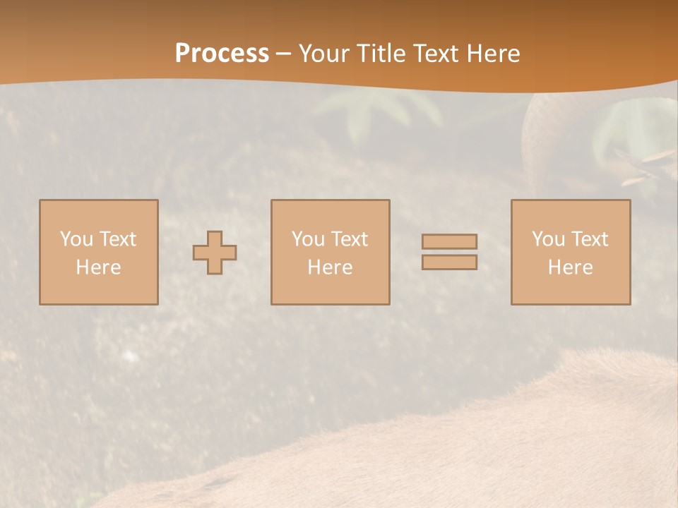 A Goat Standing On Top Of A Pile Of Rocks PowerPoint Template