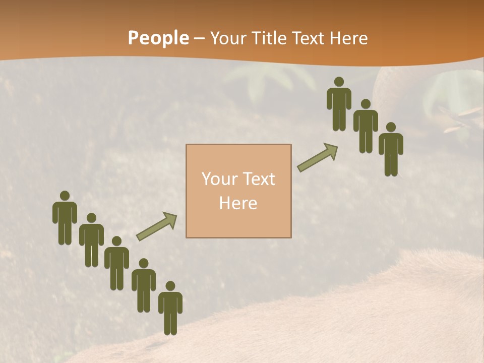 A Goat Standing On Top Of A Pile Of Rocks PowerPoint Template