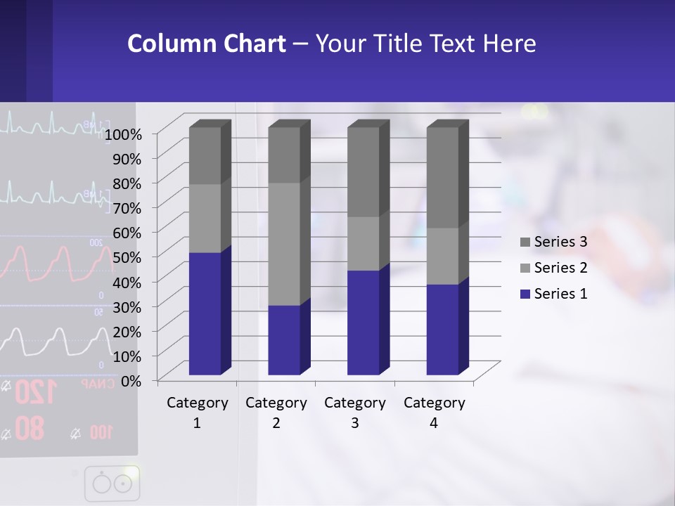 A Medical Powerpoint Presentation With A Hospital Bed In The Background PowerPoint Template