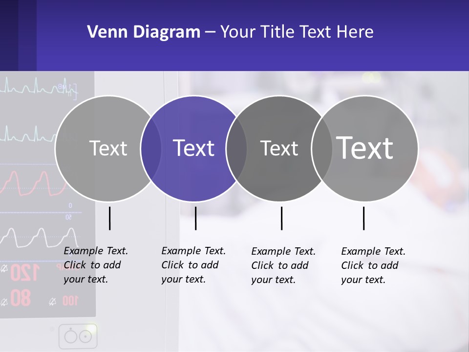 A Medical Powerpoint Presentation With A Hospital Bed In The Background PowerPoint Template