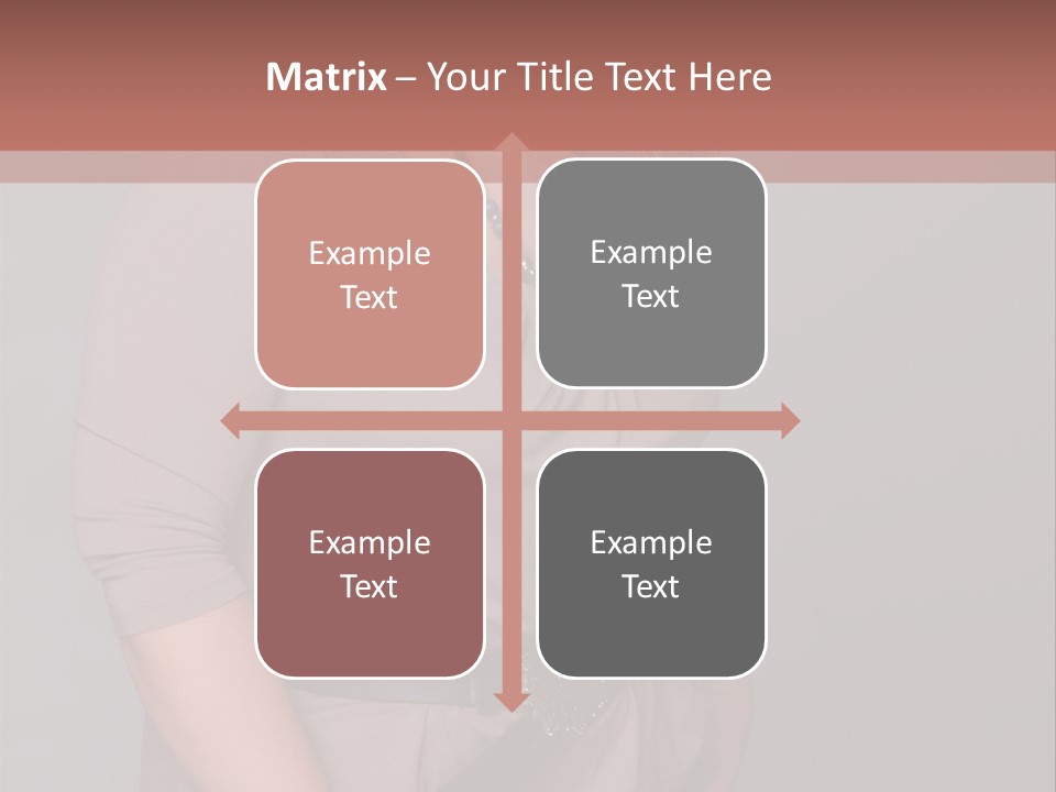 A Woman Is Posing For A Picture With Her Hands On Her Hips PowerPoint Template