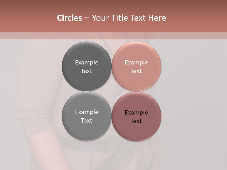 A Woman Is Posing For A Picture With Her Hands On Her Hips PowerPoint Template