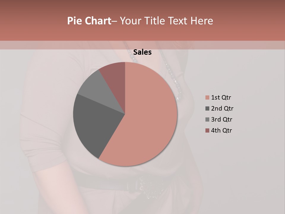 A Woman Is Posing For A Picture With Her Hands On Her Hips PowerPoint Template