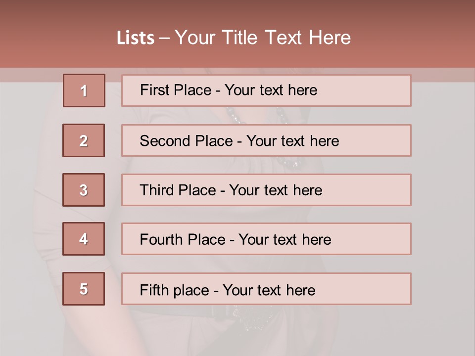 A Woman Is Posing For A Picture With Her Hands On Her Hips PowerPoint Template