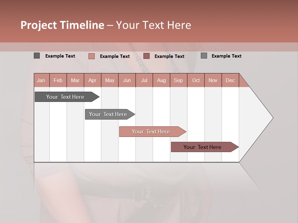 A Woman Is Posing For A Picture With Her Hands On Her Hips PowerPoint Template