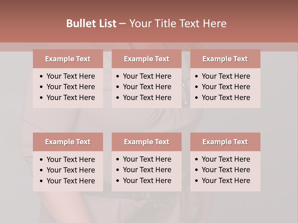 A Woman Is Posing For A Picture With Her Hands On Her Hips PowerPoint Template