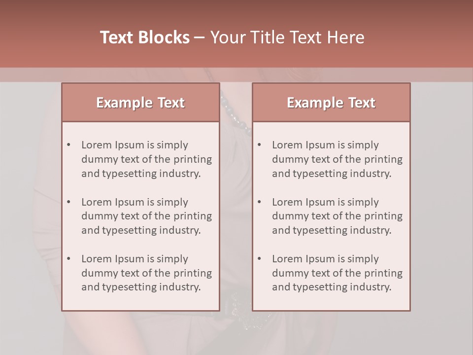 A Woman Is Posing For A Picture With Her Hands On Her Hips PowerPoint Template
