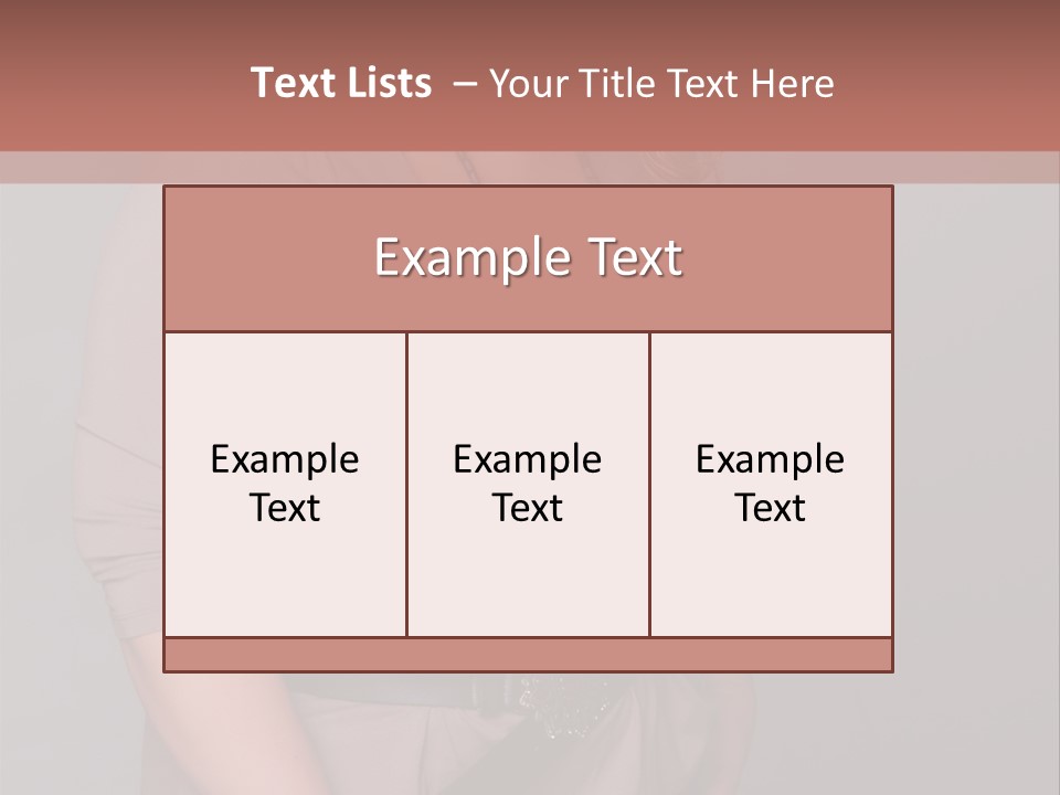 A Woman Is Posing For A Picture With Her Hands On Her Hips PowerPoint Template