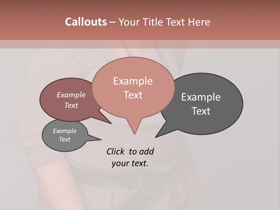 A Woman Is Posing For A Picture With Her Hands On Her Hips PowerPoint Template