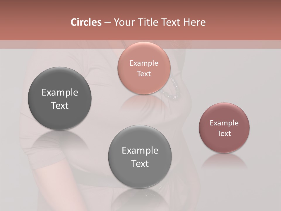 A Woman Is Posing For A Picture With Her Hands On Her Hips PowerPoint Template