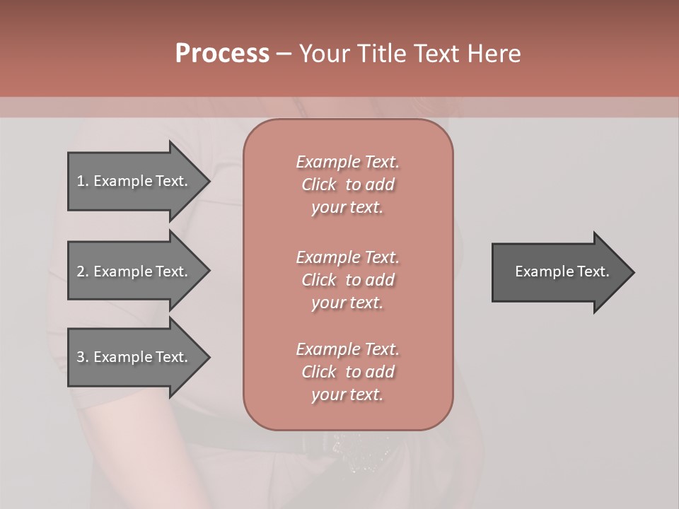 A Woman Is Posing For A Picture With Her Hands On Her Hips PowerPoint Template