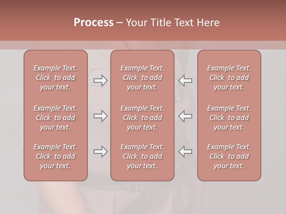 A Woman Is Posing For A Picture With Her Hands On Her Hips PowerPoint Template