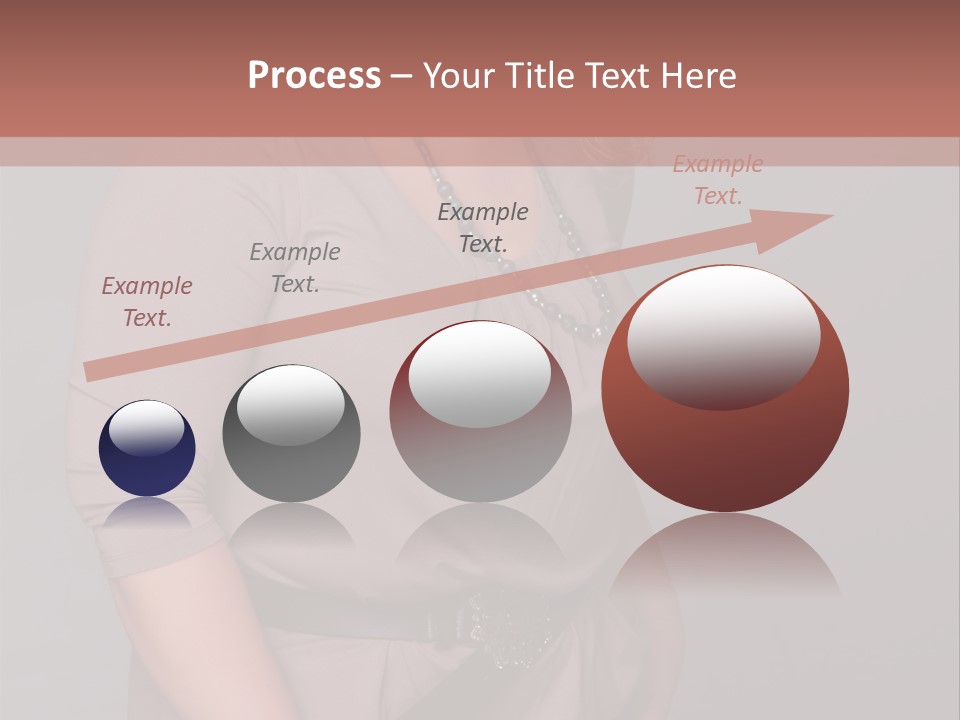 A Woman Is Posing For A Picture With Her Hands On Her Hips PowerPoint Template