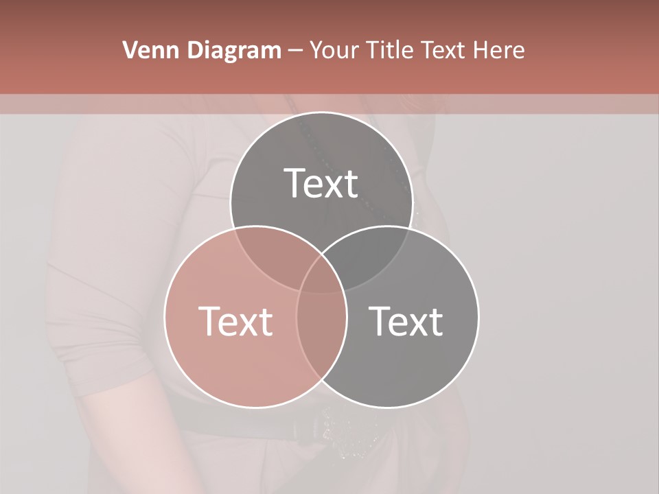 A Woman Is Posing For A Picture With Her Hands On Her Hips PowerPoint Template