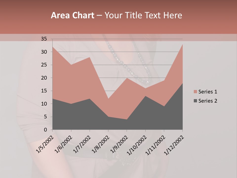 A Woman Is Posing For A Picture With Her Hands On Her Hips PowerPoint Template
