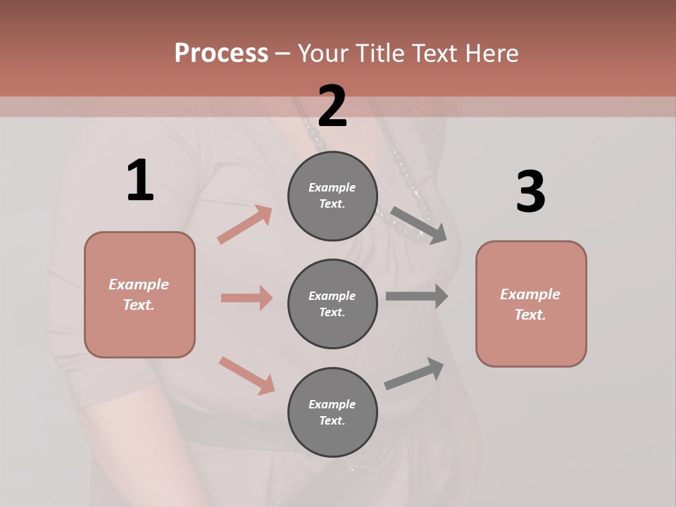 A Woman Is Posing For A Picture With Her Hands On Her Hips PowerPoint Template