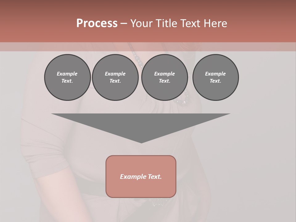 A Woman Is Posing For A Picture With Her Hands On Her Hips PowerPoint Template