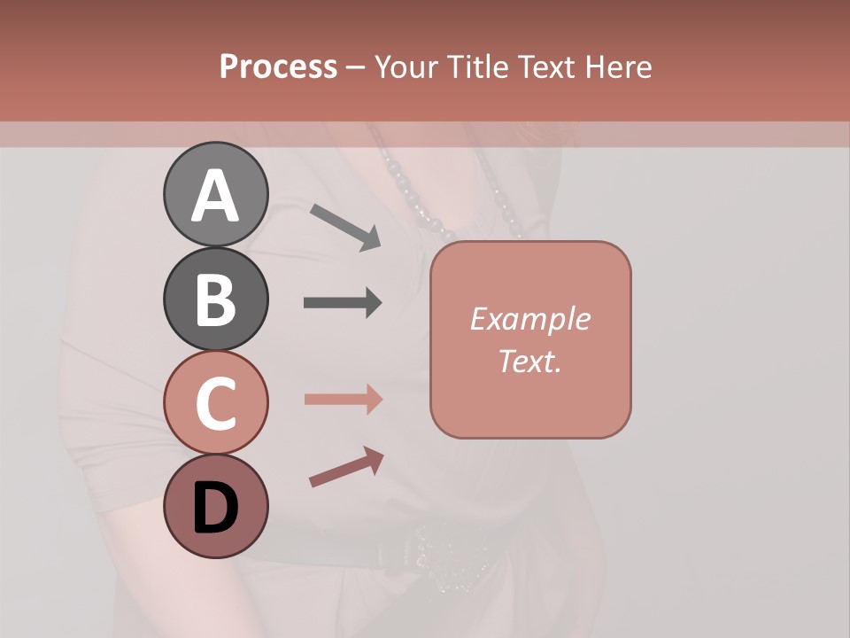 A Woman Is Posing For A Picture With Her Hands On Her Hips PowerPoint Template