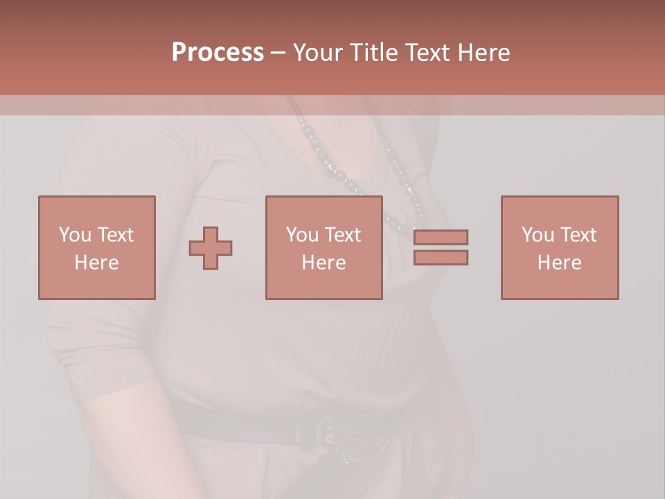 A Woman Is Posing For A Picture With Her Hands On Her Hips PowerPoint Template