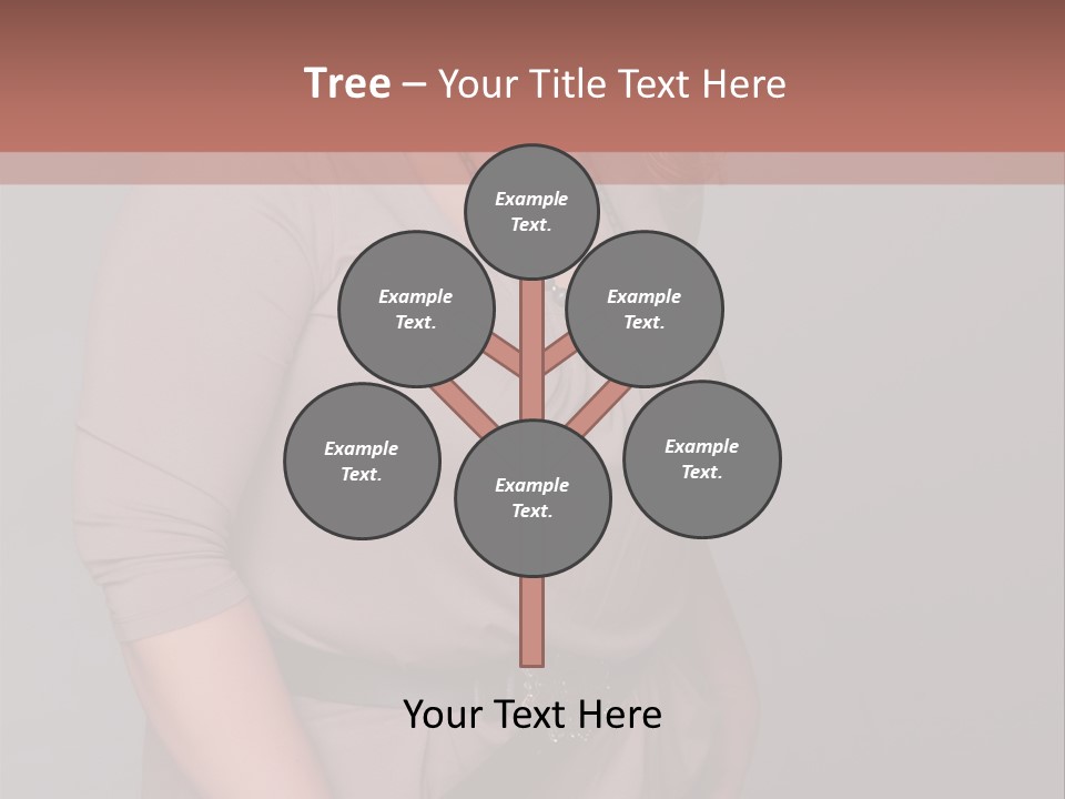 A Woman Is Posing For A Picture With Her Hands On Her Hips PowerPoint Template