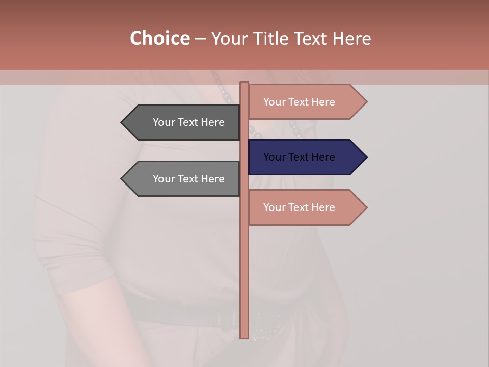 A Woman Is Posing For A Picture With Her Hands On Her Hips PowerPoint Template