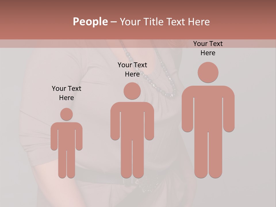 A Woman Is Posing For A Picture With Her Hands On Her Hips PowerPoint Template