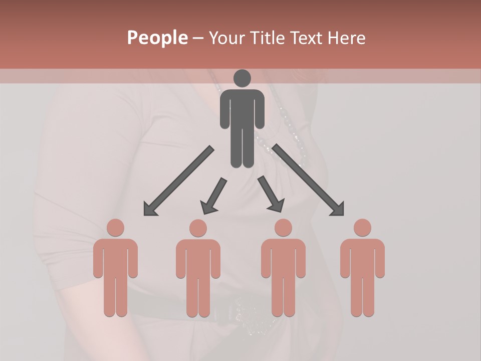 A Woman Is Posing For A Picture With Her Hands On Her Hips PowerPoint Template