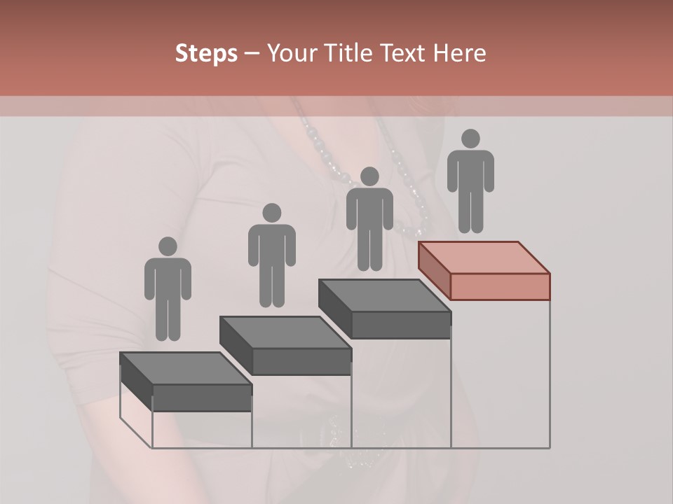 A Woman Is Posing For A Picture With Her Hands On Her Hips PowerPoint Template