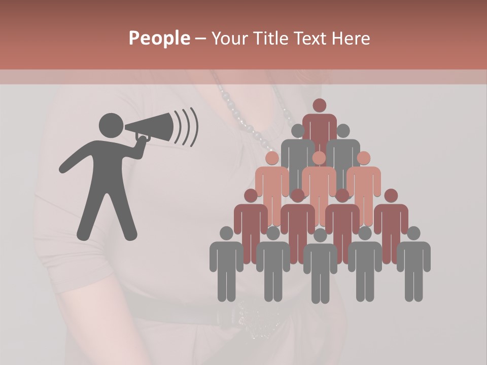 A Woman Is Posing For A Picture With Her Hands On Her Hips PowerPoint Template