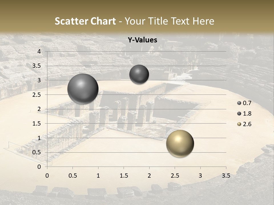 A Theatre With Seats In The Middle Of It PowerPoint Template