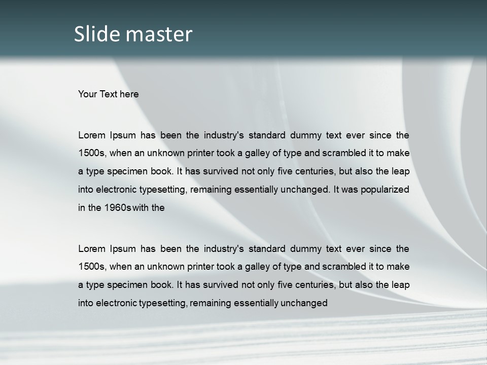 A Close Up Of A Book On A Table PowerPoint Template